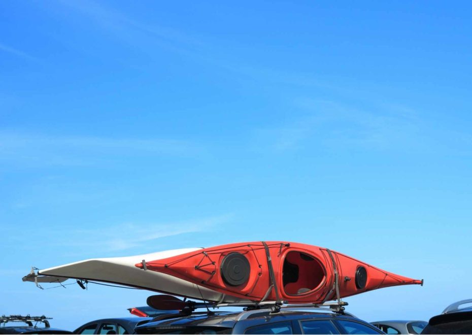 Putting a kayak directly on a roof rack