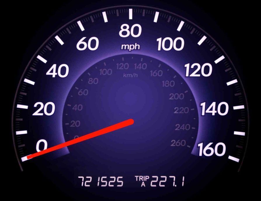 Looking at a speedometer and odometer thinking What does nan miles mean