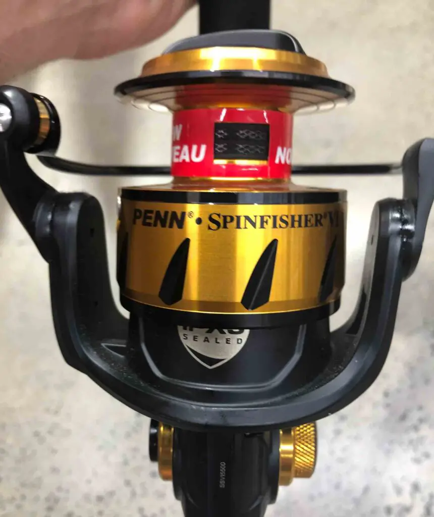 Author's photo of Spinfisher VI reel