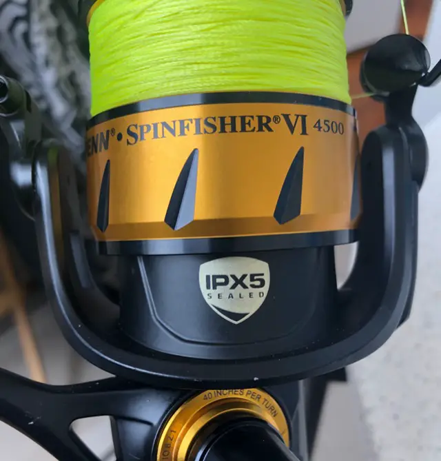 A-Penn-Spinfisher-VI-4500-IPX5-specifications
