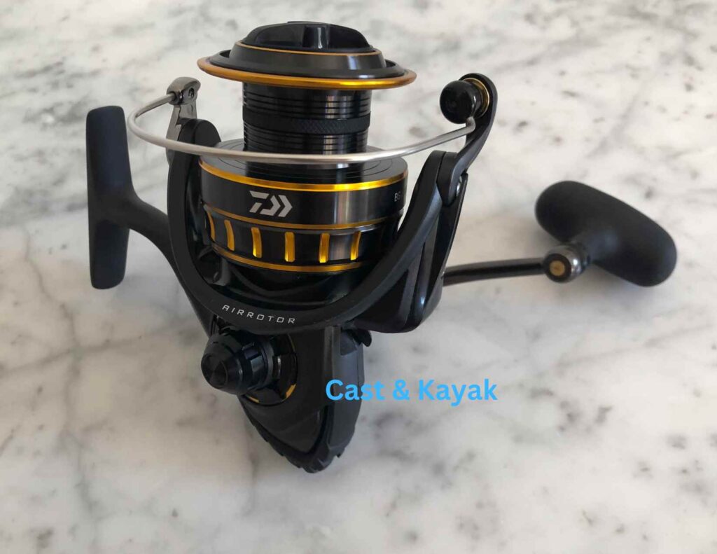 Another fast high-speed spinning reels - the Daiwa BG